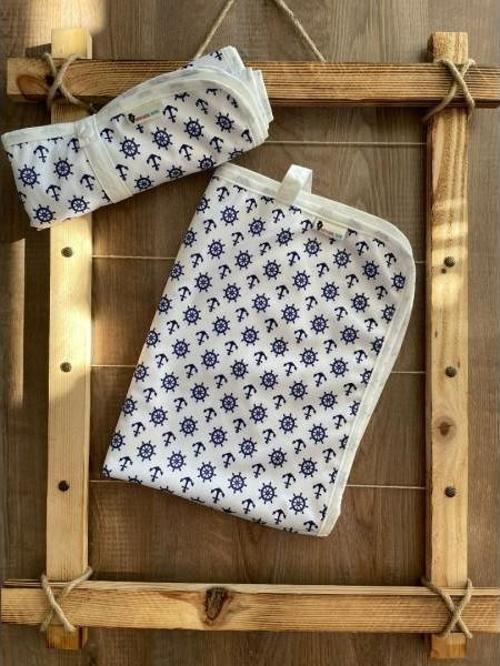 Store Sıvı Geçirmez Alt Değiştirme Ve Yatak Koruyucu Örtü Marina