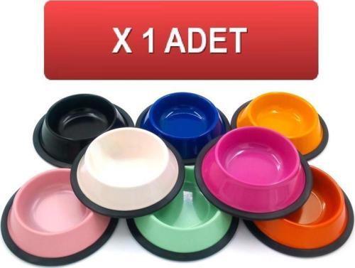 Karışık Renk Çelik Mama Kabı 8 oz