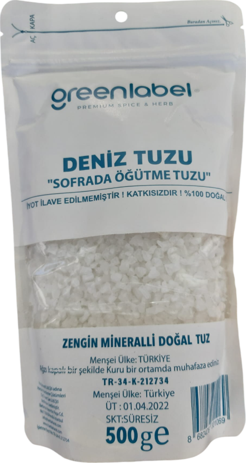 Deniz Tuzu İri 500G