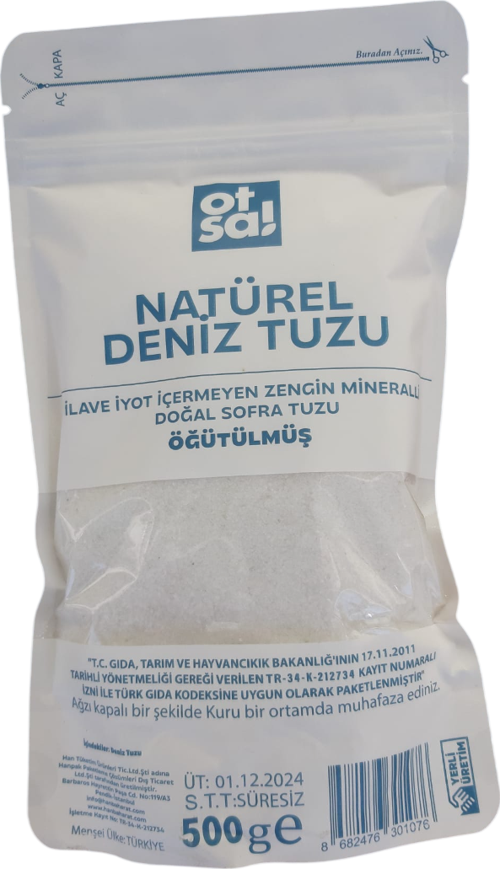 Deniz Tuzu Toz 500G