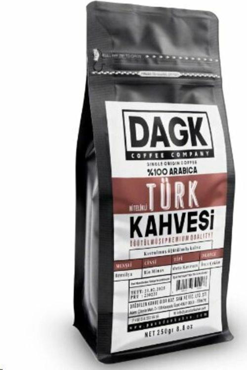 Dagk Nitelikli Türk Kahvesi 250 Gr