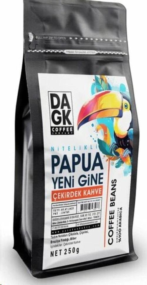 Dagk Papua Yenigine Çekirdek Kahve 250Gr