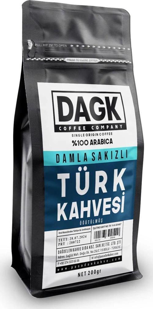 Dagk Damla Sakızlı Türk Kahvesi 1000 Gr