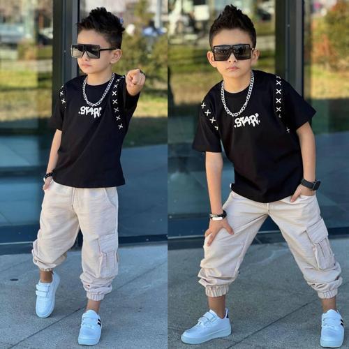 Erkek Çocuk Paraşüt Alt Üst Takım 546-V