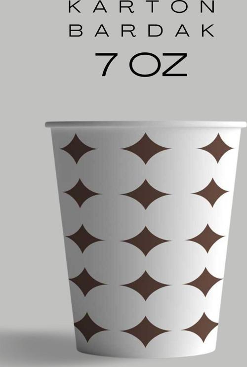 Kağıt Bardak Alfa - 7 Oz 3000 Adet