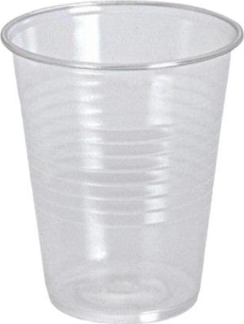Plastik Bardak 180 Ml Şeffaf 100'Lü 30 Paket (3000 Adet)