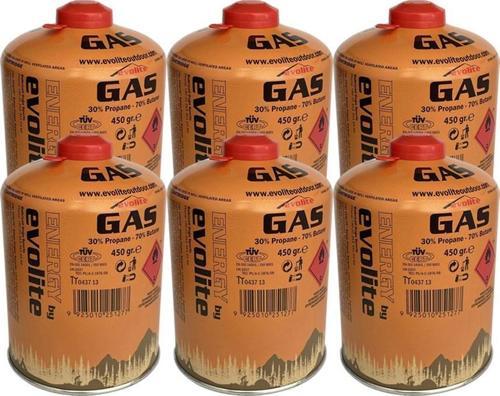 450 Gr. Gaz Ocak Kartuşu 6 Adet EVO-011-A2