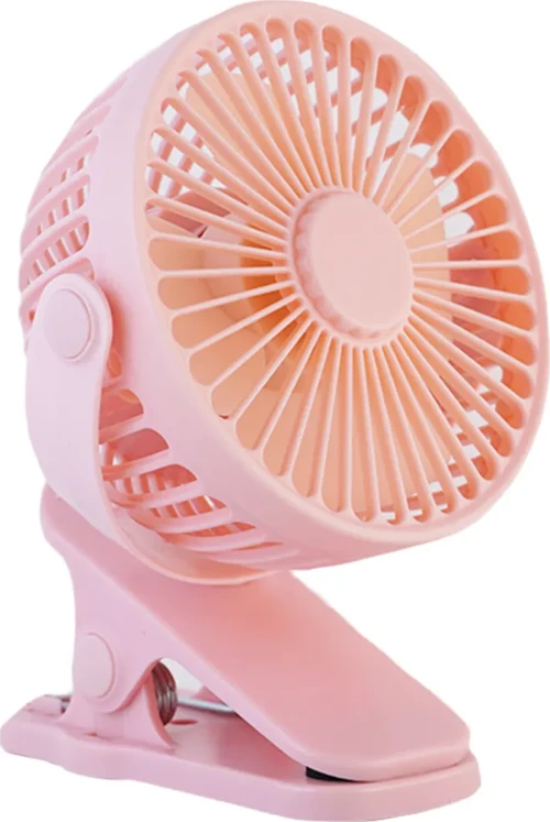 3 Kademe Şarjlı Mandallı 360° Taşınabilir Fan Vantilatör JH-006