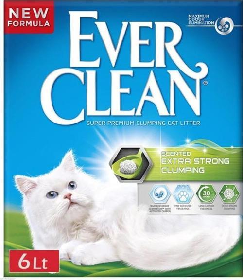 Extra Strong Scented Kokulu Topaklaşan Kedi Kumu 6 Lt