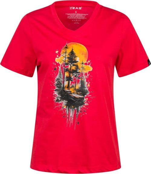 Alone Baskılı V Yaka Kadın T-Shirt 413