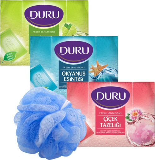 Banyo Lifi Ile Birlikte Fresh Sensations 3X600Gr Çiçek Tazeliği - Okyanus - Lime