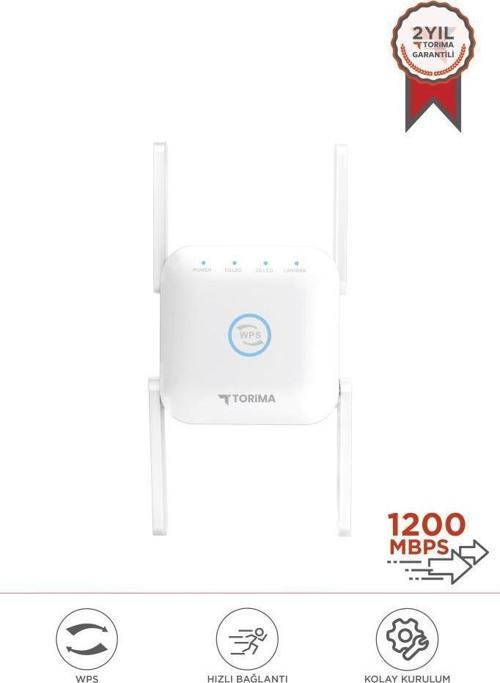 AC24 Beyaz Wifi Pro Sinyal Yakınlaştırıcı Router