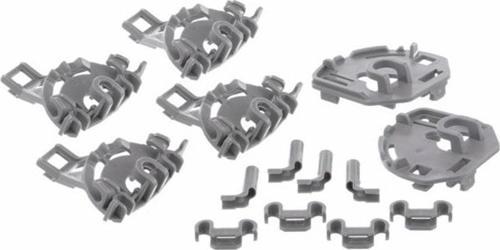 Bosch SGS59T02EU SGS09T02EU SGV09S03 ile Uyumlu Bulaşık Makinesi Katlanır Tabaklık Klips Seti