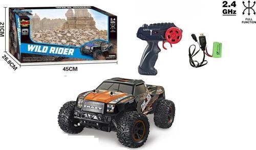 Şarjlı 1:10 RC Dev Off-Road Araba 15KM/H Hızlı Arazi Aracı  40 CM