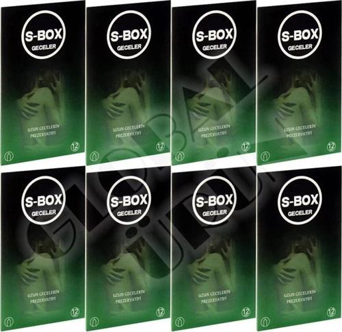 S Box Prezervatif  Etkili 8 Kutu 96 Kondom