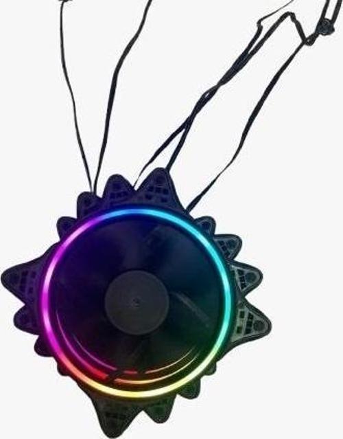 Slim 4x120mm Kumandasız RGB Işıklı Sessiz Kasa Fanı