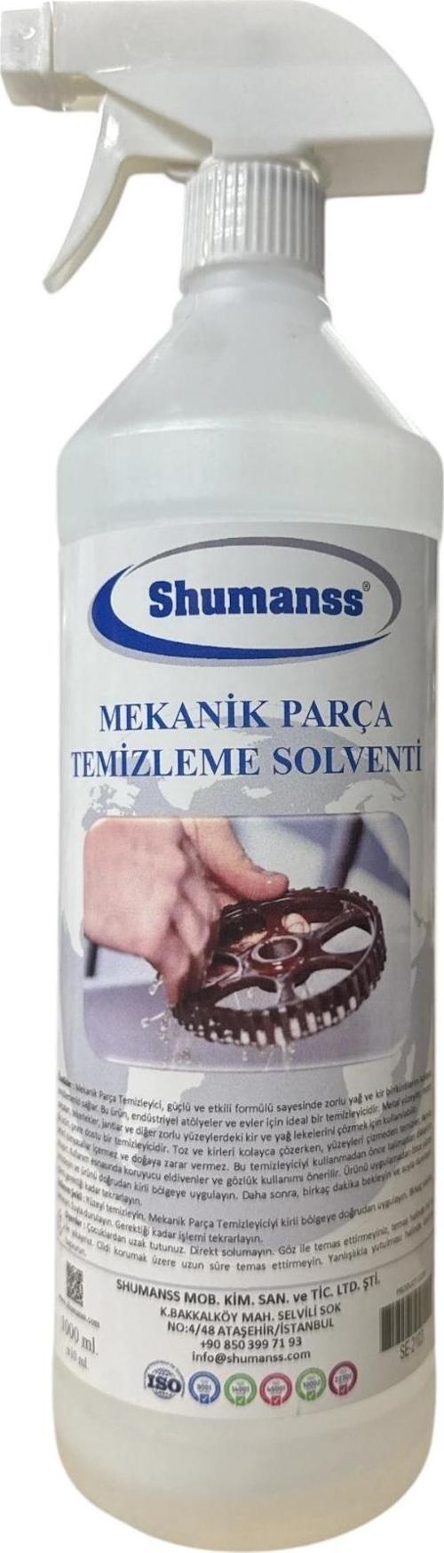 Mekanik Parça Temizleyici Solvent 1 Lt