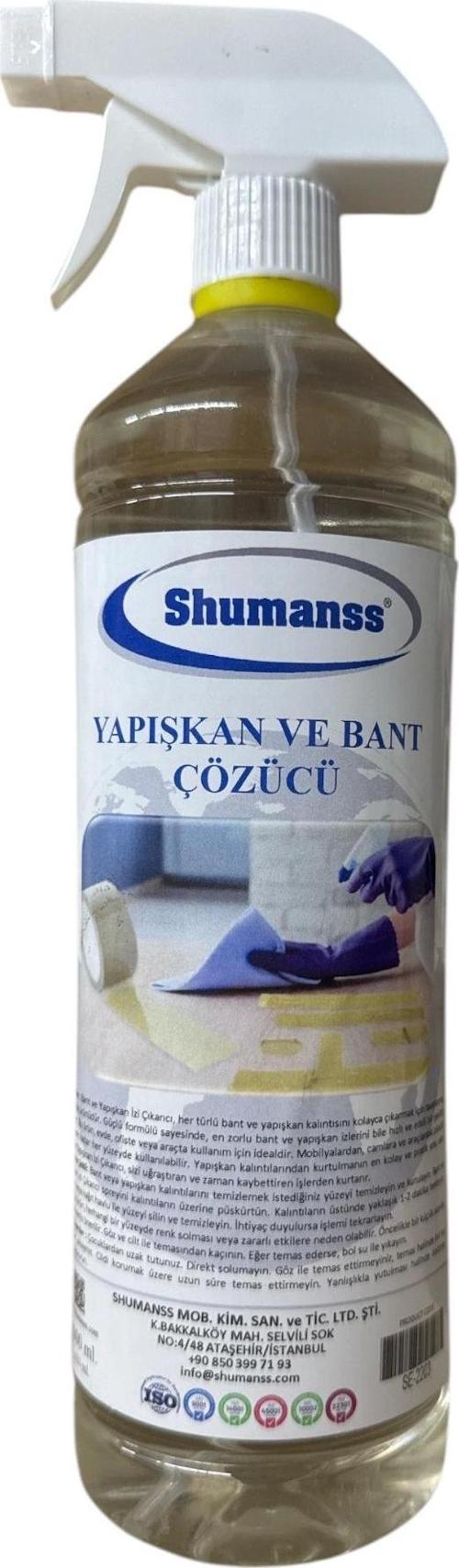 Yapışkan ve Bant Çözücü 1 Lt