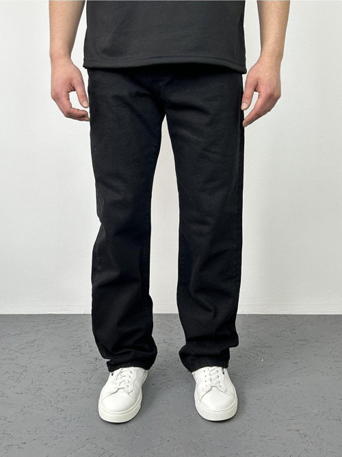 Siyah Baggy Jean