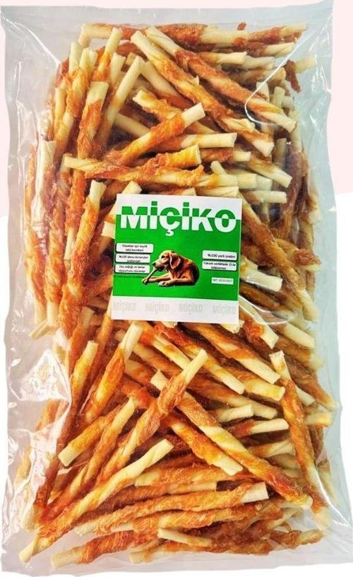 Tavuk Sarma Burgu Çubuk Köpek Ödül Kemiği 150Li Paket