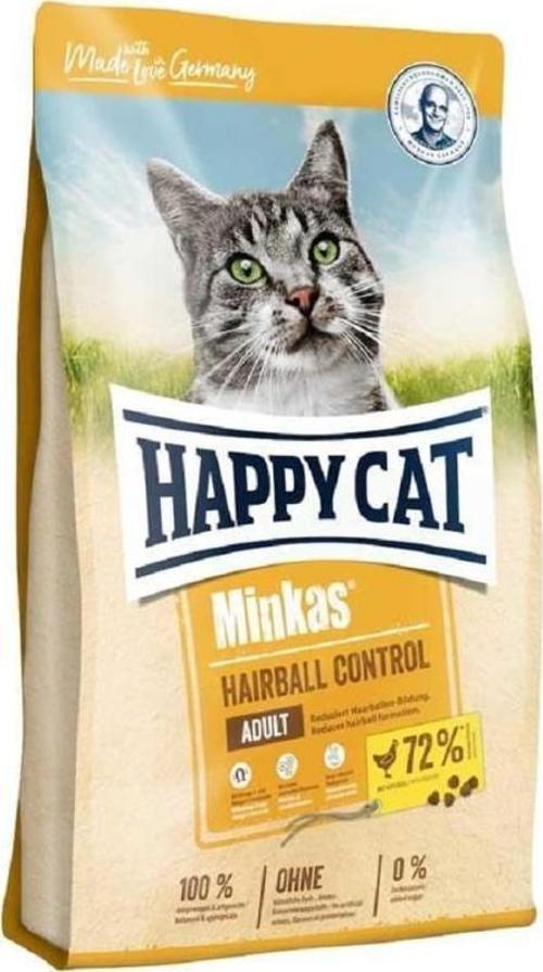 Minkas Hairball Control Kümes Hayvanlı Kedi Maması 1,5 Kg
