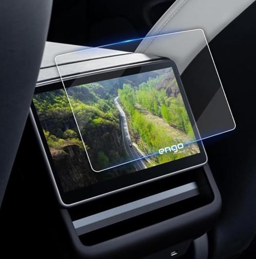 Tesla Y Arka Ekran 8 inç Ekran Koruyucu Nano Film Parlak