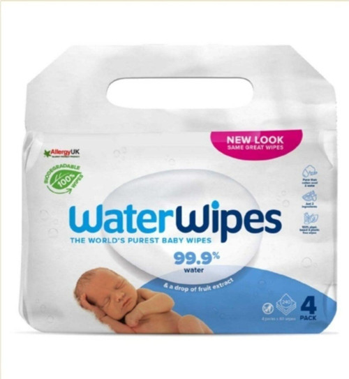 Doğal, Yeni Bio Degradable Original Baby Wipes (4X60 - 240 Yaprak)