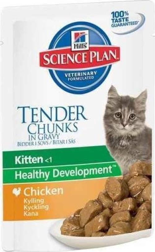 Tender Chunks Tavuklu Yavru Kedi Konserve Maması 85 Gr