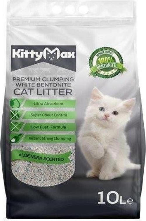 Aloe Vera Kokulu Bentonit Kedi Kumu 10 Lt