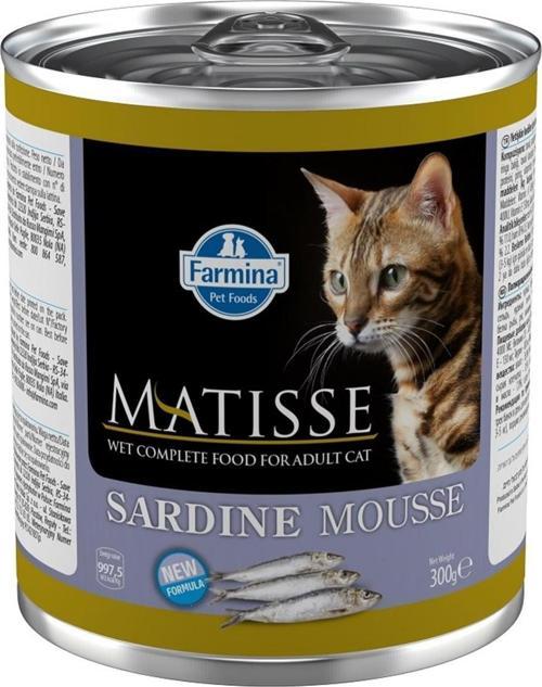 Cat Mousse Sardalyalı Yetişkin Kedi Konservesi 300 Gr