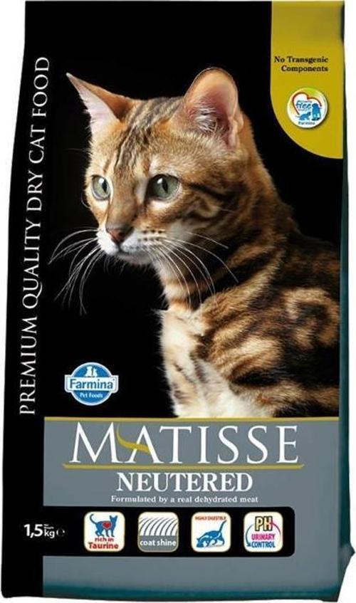 Kısırlaştırılmış Tavuklu Yetişkin Kedi Maması 1.5 Kg