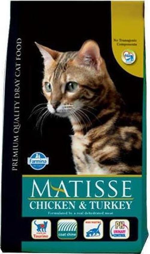 Tavuklu Hindili Yetişkin Kedi Maması 1,5 Kg