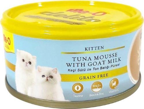 Delite Ton Balık ve Keçi Sütü Tahılsız Yavru Kedi Konservesi 80 Gr