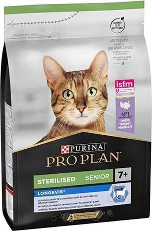 Sterilised Senior Hindili 7+ Yaşlı Kedi Maması 3 Kg