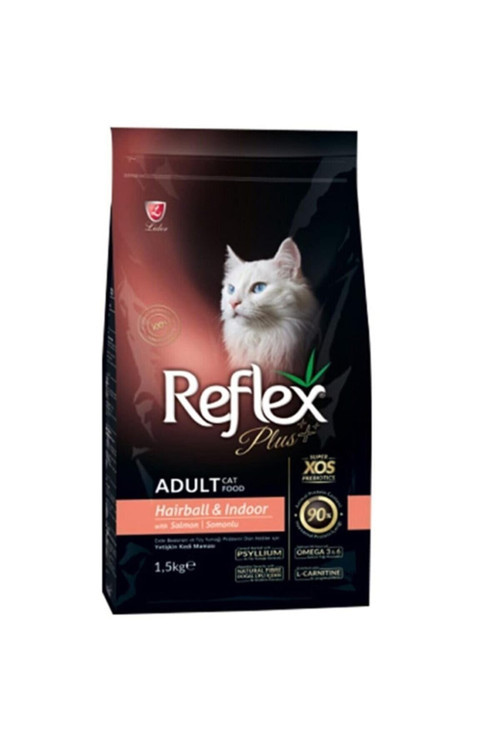 Plus Hairball Somonlu Kedi Maması 1,5 Kg