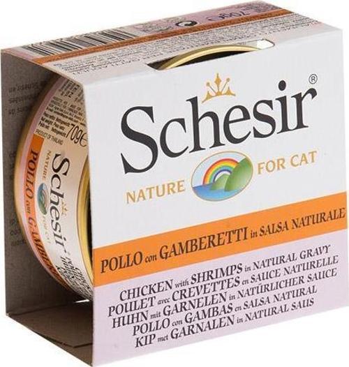 Naturel Soslu Tavuklu ve Karidesli Kedi Konservesi 70 Gr