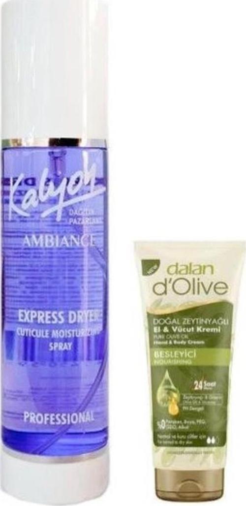 Oje Kurutucu Sprey 150 Ml + Dalan Tüp Krem 20 Ml