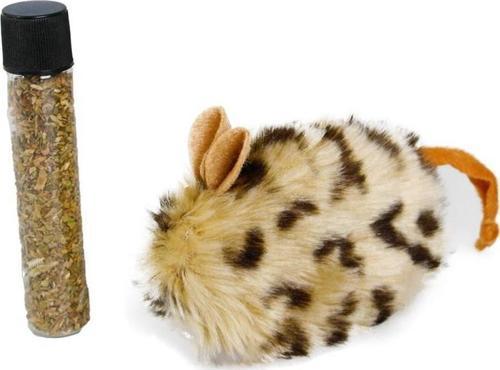 Catnipli Peluş Fare Kedi Oyuncağı 10 x 4 x 4 Cm