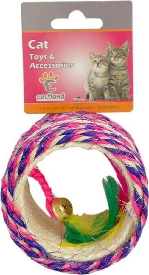 İpli Kedi Oyuncak Silindir 6 Cm