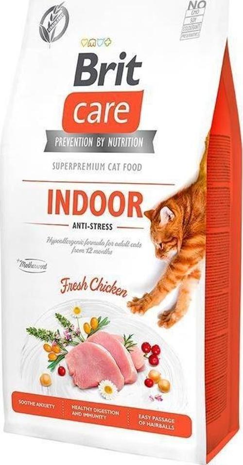 Indoor Anti Stress Tavuk Etli Tahılsız Kedi Maması 2 Kg
