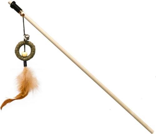 Tüylü Catnip Halka Kedi Oltası 40 cm