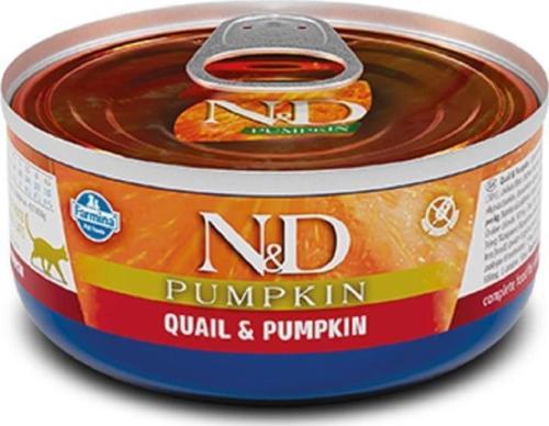Balkabaklı Bıldırcınlı Kedi Konserve 70 Gr