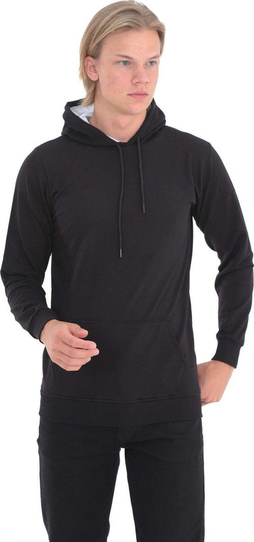 Erkek Kapşonlu Genç Sportif Sweatshirt