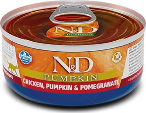 Balkabaklı Tavuk Ve Narlı Kedi Konservesi 70 Gr
