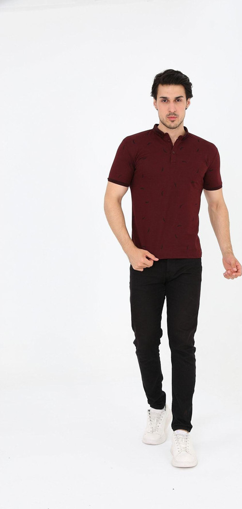 Slim Fit Model Erkek Polo Yaka Tişört