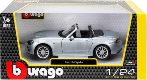 21083 Burago 1:24 Fiat 124 Spider Model Araba