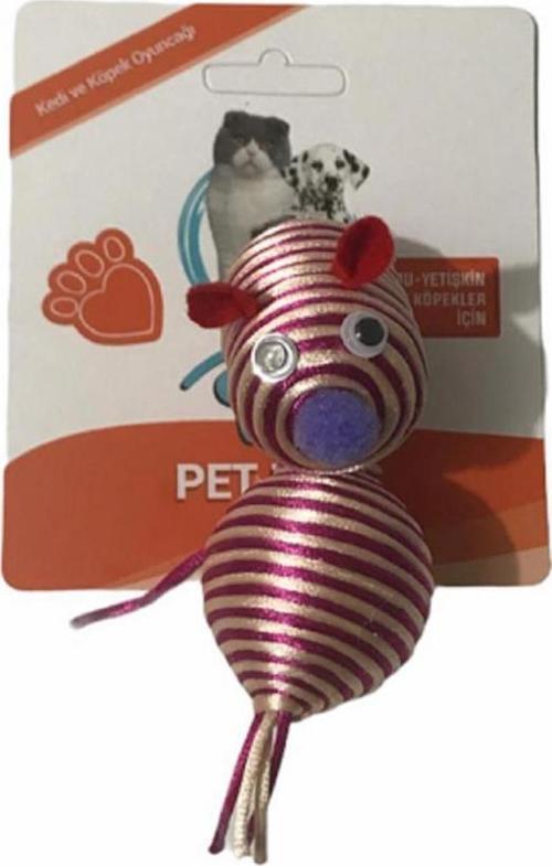 Kedi ikili Simli Fare Top Oyuncak