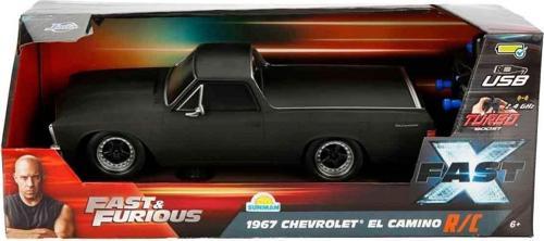 8429 1:16 Fast & Furious 1967 Chevrolet El Camino USB Şarjlı Uzaktan Kumandalı Araba