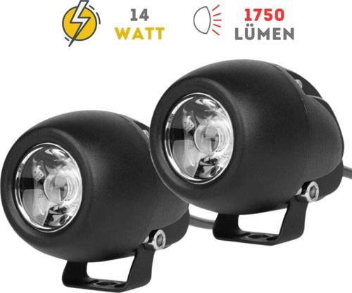 Snark 14W Motosiklet Led Sis Farı Uyumlu