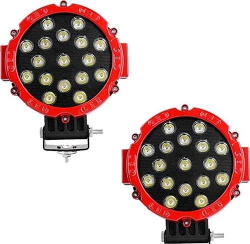 Off Road Sis Lambsı 17 Powrledli 51W Krmz Çerçv Tk. 12-48V / Lass289